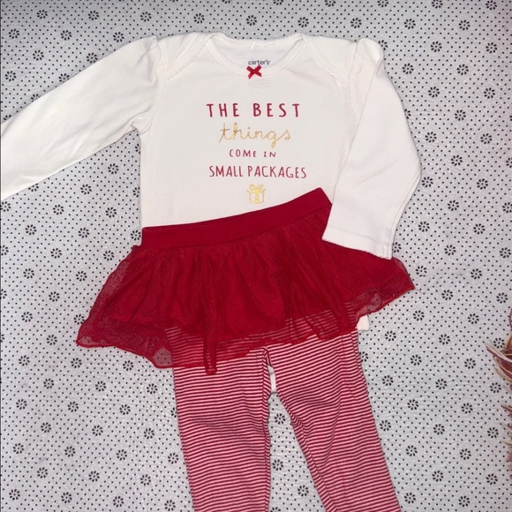 🛍 CUTE  LITTLE GIRLS OUTFIT SIZE 9 MONTHS 🛍